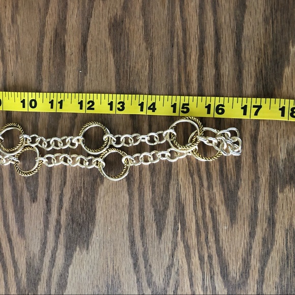 SOLD Charter Club Gold Tone Chain Link Necklace NWT - Picture 5 of 7